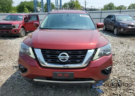 2018 Nissan Pathfinder S from USA, damaged, VIN 5N1DR2MN7JC614550